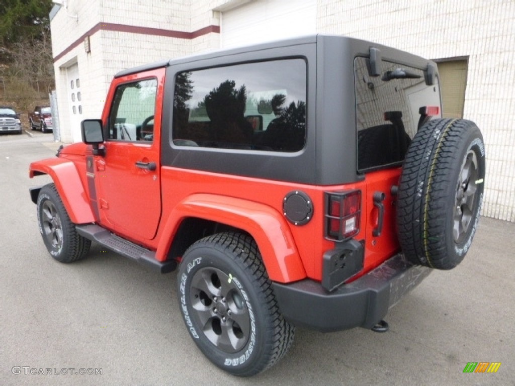 2017 Wrangler Sport 4x4 - Firecracker Red / Black photo #3