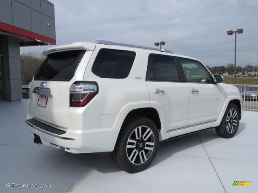 2017 4Runner Limited - Blizzard Pearl White / Redwood photo #27