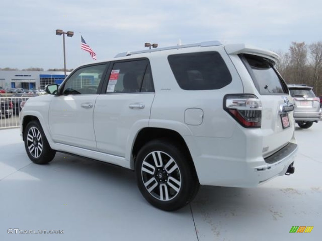 2017 4Runner Limited - Blizzard Pearl White / Redwood photo #29