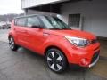 2017 Inferno Red Kia Soul +  photo #9