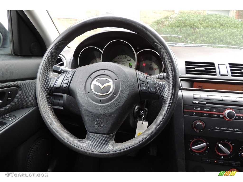 2008 MAZDA3 i Sport Sedan - Sunlight Silver Metallic / Gray photo #22