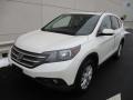 2014 White Diamond Pearl Honda CR-V EX AWD  photo #10