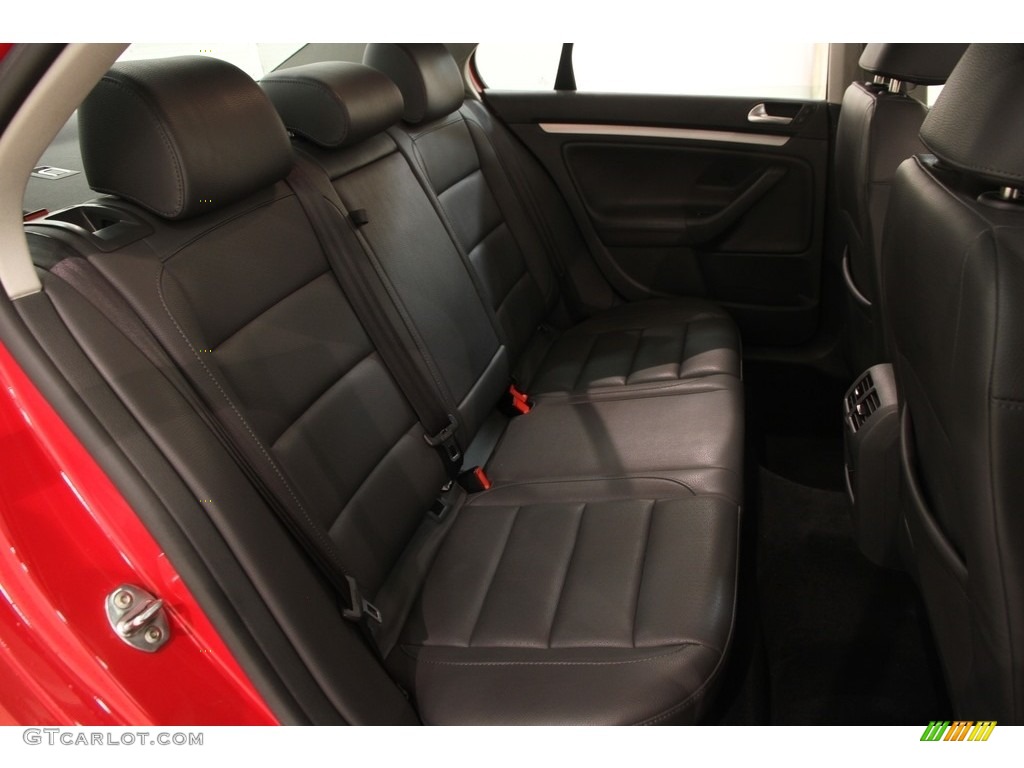 2008 Jetta SE Sedan - Salsa Red / Anthracite Black photo #11