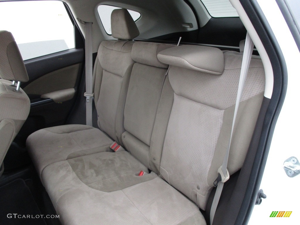 2014 CR-V EX AWD - White Diamond Pearl / Beige photo #14