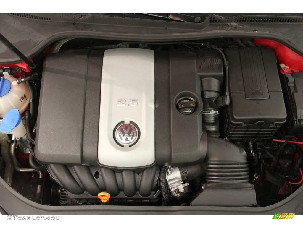 2008 Jetta SE Sedan - Salsa Red / Anthracite Black photo #14