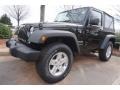 2017 Black Jeep Wrangler Sport 4x4  photo #1