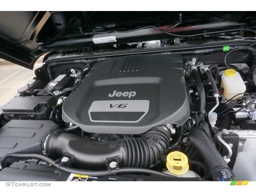 2017 Wrangler Sport 4x4 - Black / Black photo #5