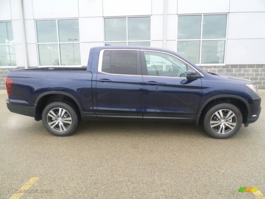 Obsidian Blue Pearl 2017 Honda Ridgeline RTS AWD Exterior Photo #119118011