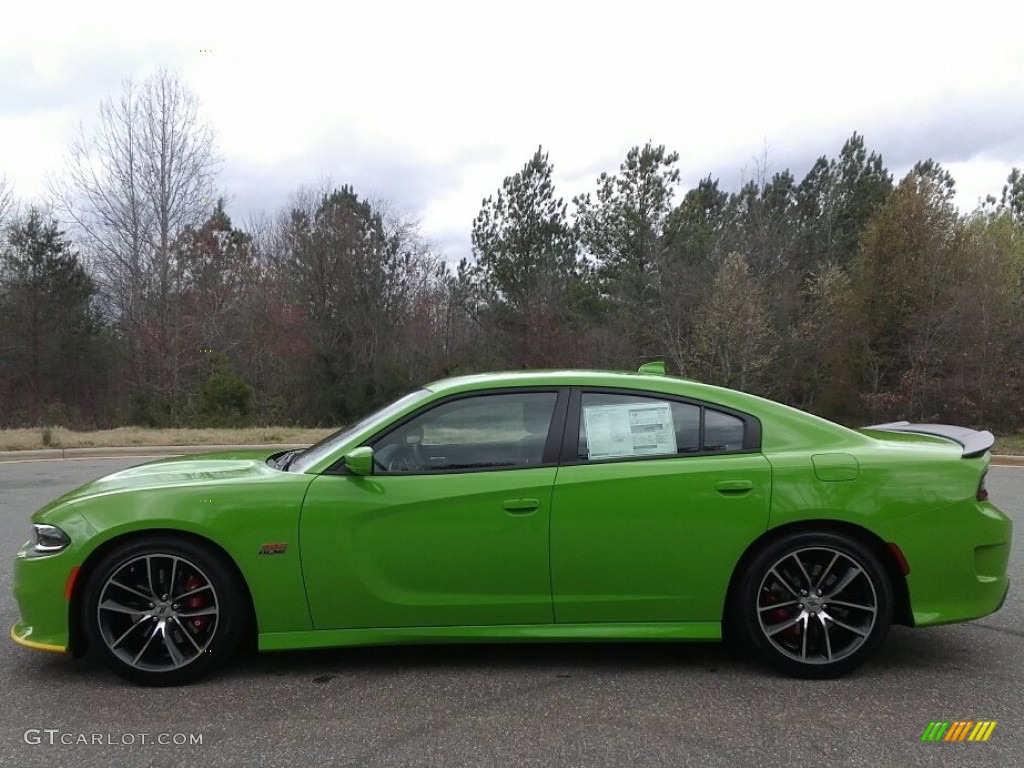 Green Go Dodge Charger