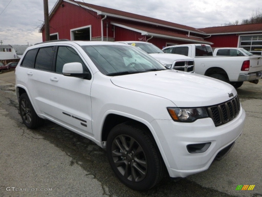 2017 Grand Cherokee Limited 75th Annivesary Edition 4x4 - Bright White / Black photo #11