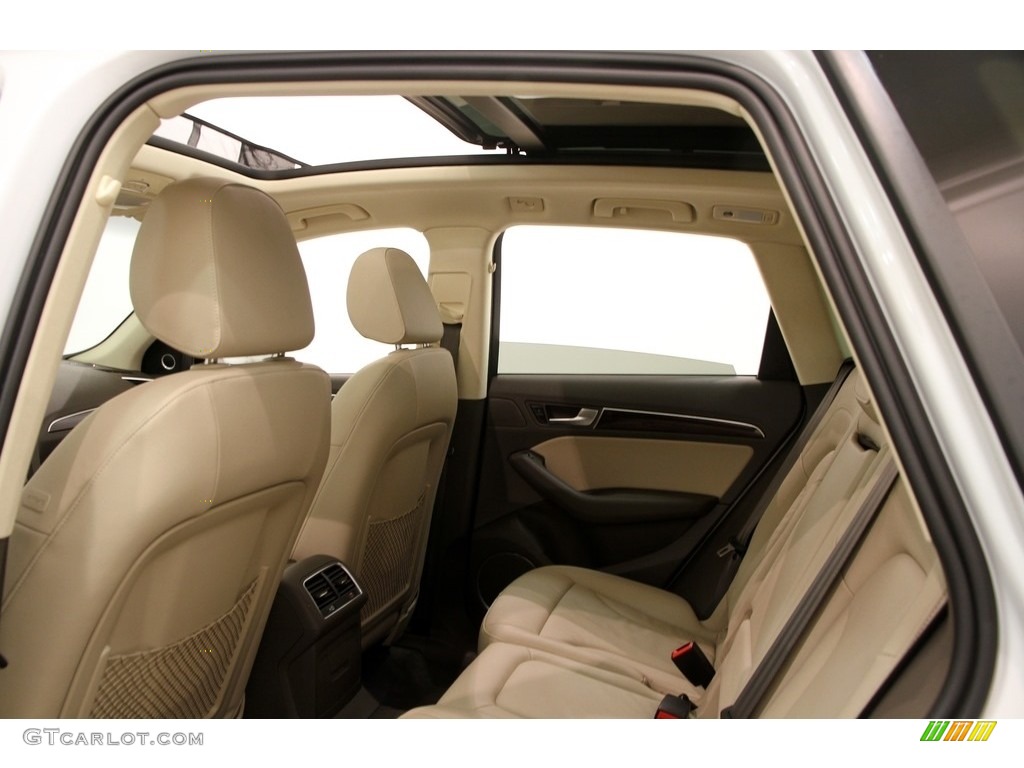 2016 Q5 3.0 TFSI Premium Plus quattro - Glacier White Metallic / Pistachio Beige photo #19