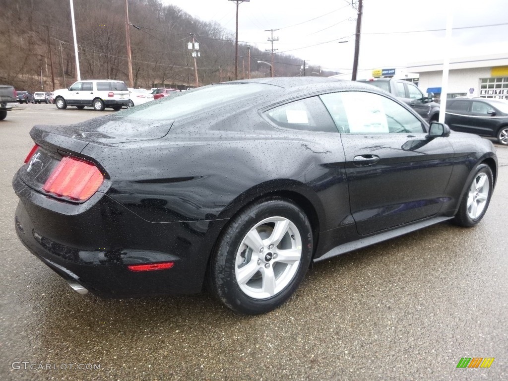 2017 Mustang V6 Coupe - Shadow Black / Ebony photo #2