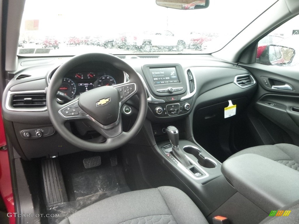 Jet Black Interior 2018 Chevrolet Equinox LT AWD Photo #119120057