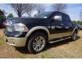 2017 Brilliant Black Crystal Pearl Ram 1500 Laramie Longhorn Crew Cab 4x4  photo #1