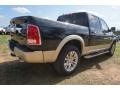 2017 Brilliant Black Crystal Pearl Ram 1500 Laramie Longhorn Crew Cab 4x4  photo #3