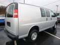 2017 Silver Ice Metallic Chevrolet Express 2500 Cargo WT  photo #7