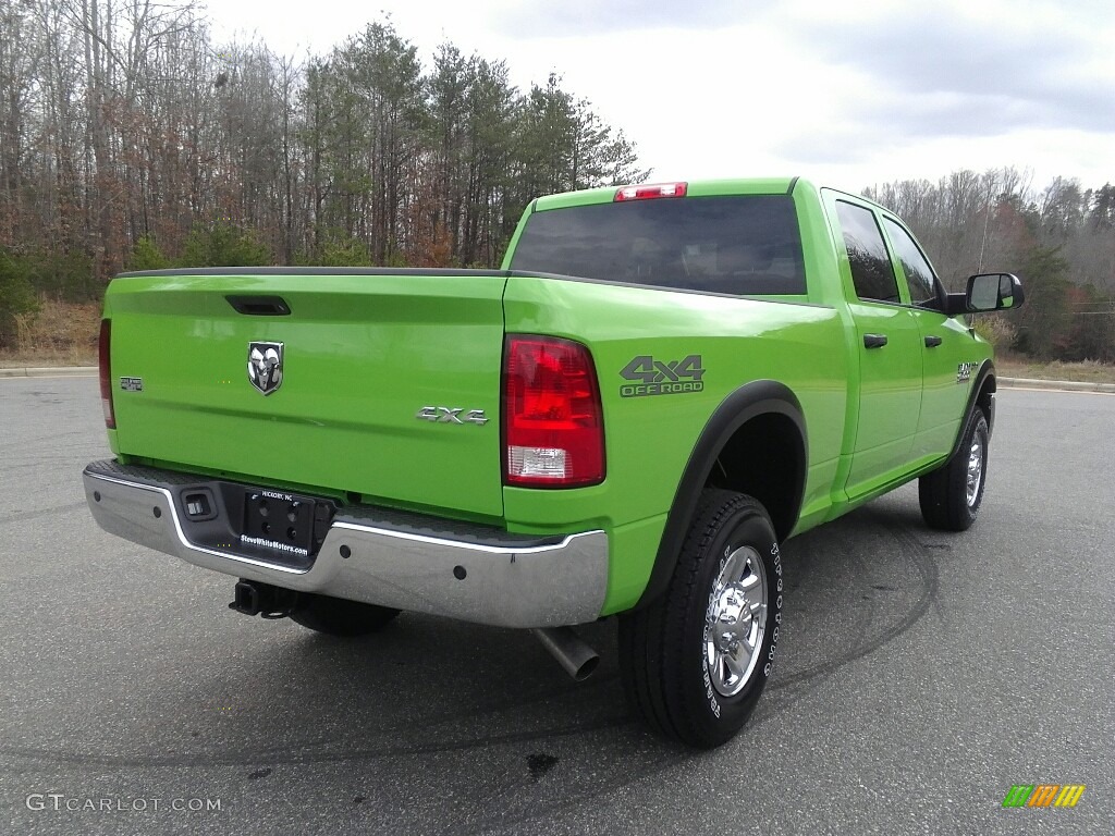 2017 2500 Tradesman Crew Cab 4x4 - Hills Green / Black/Diesel Gray photo #6