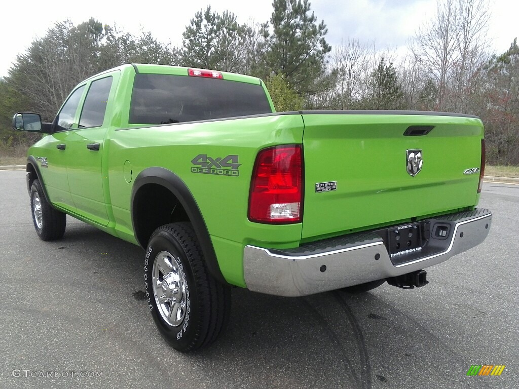 2017 2500 Tradesman Crew Cab 4x4 - Hills Green / Black/Diesel Gray photo #8