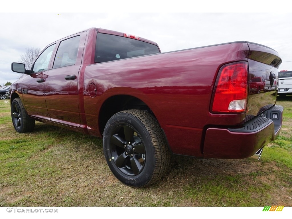 2017 1500 Express Crew Cab - Delmonico Red Pearl / Black/Diesel Gray photo #2