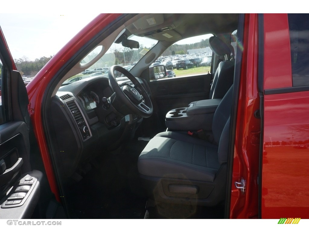 2017 1500 Express Crew Cab - Flame Red / Black/Diesel Gray photo #7