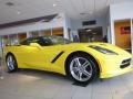 Corvette Racing Yellow Tintcoat - Corvette Stingray Coupe Photo No. 2
