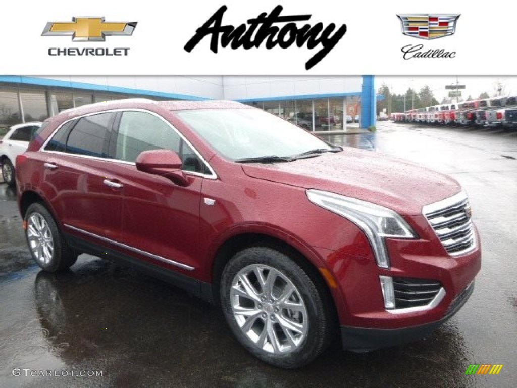 2017 XT5 Luxury AWD - Red Passion Tintcoat / Jet Black photo #1