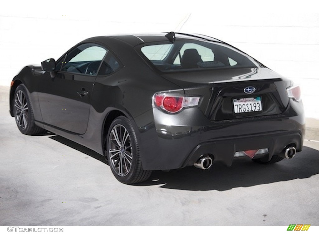 2016 BRZ Premium - Dark Gray Metallic / Black photo #2