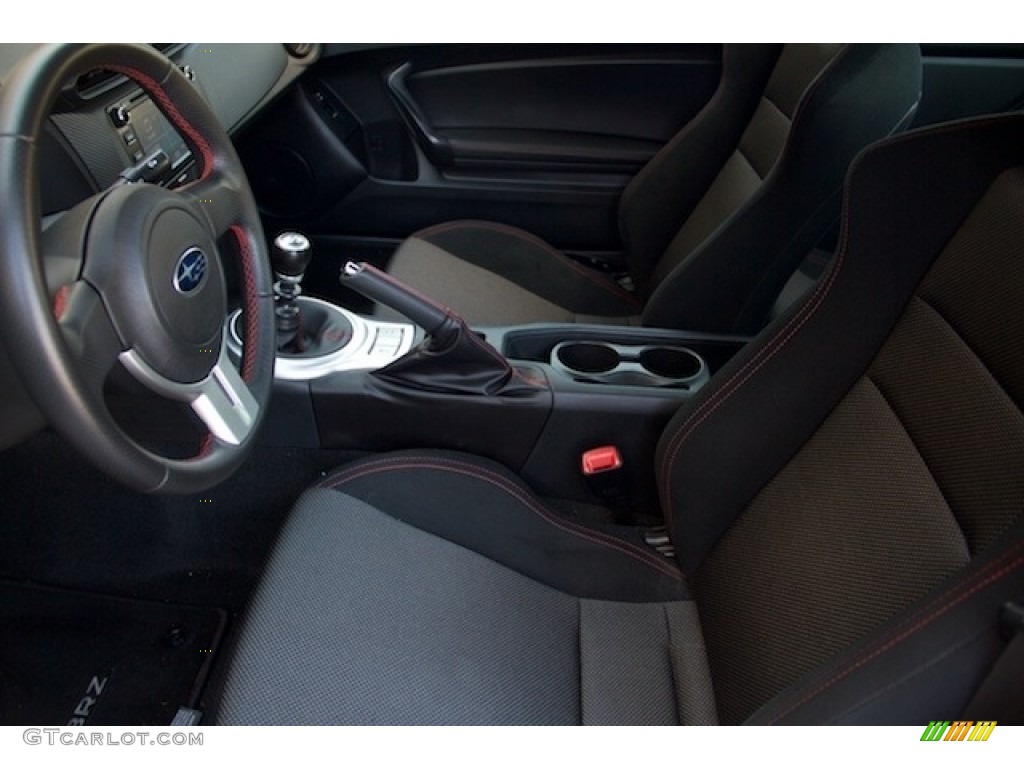 2016 BRZ Premium - Dark Gray Metallic / Black photo #3