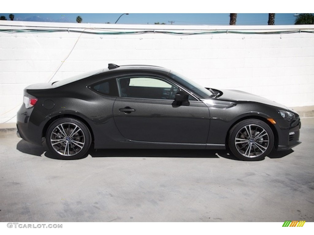 2016 BRZ Premium - Dark Gray Metallic / Black photo #8