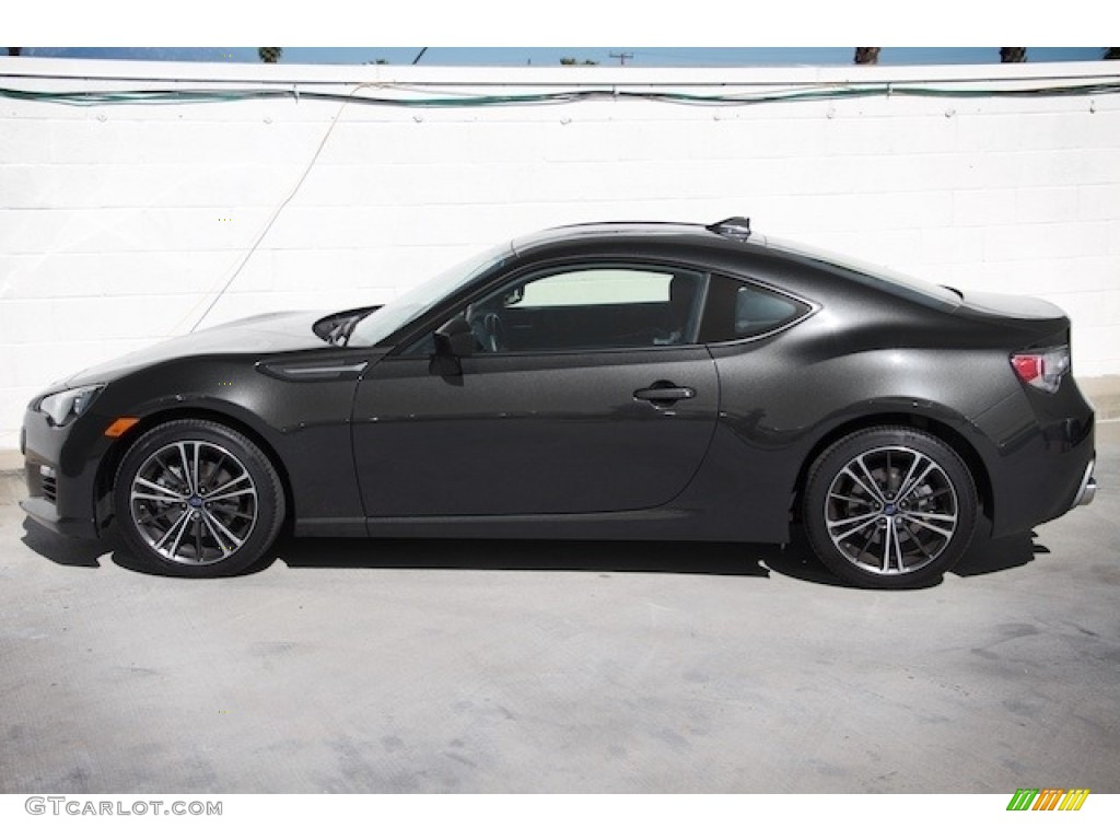 2016 BRZ Premium - Dark Gray Metallic / Black photo #10