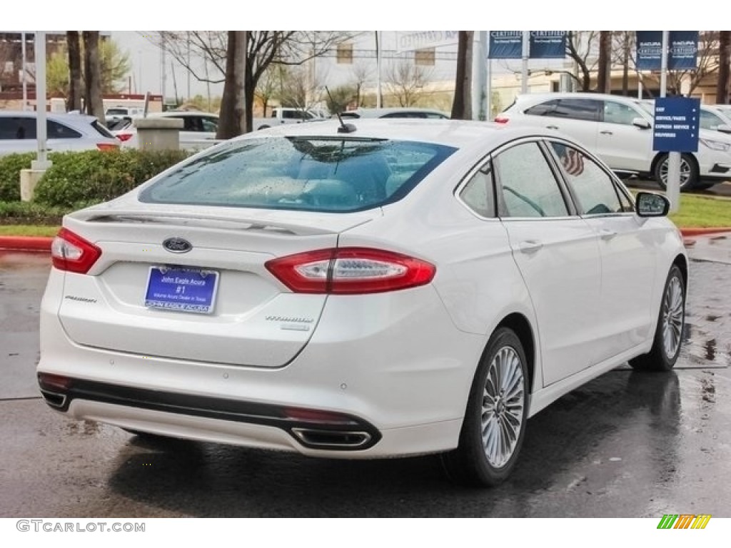 2016 Fusion Titanium - White Platinum Tri-Coat Metallic / Dune photo #7