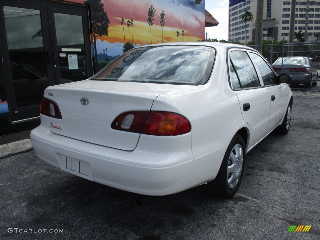 1999 Corolla VE - Super White / Pebble Beige photo #7