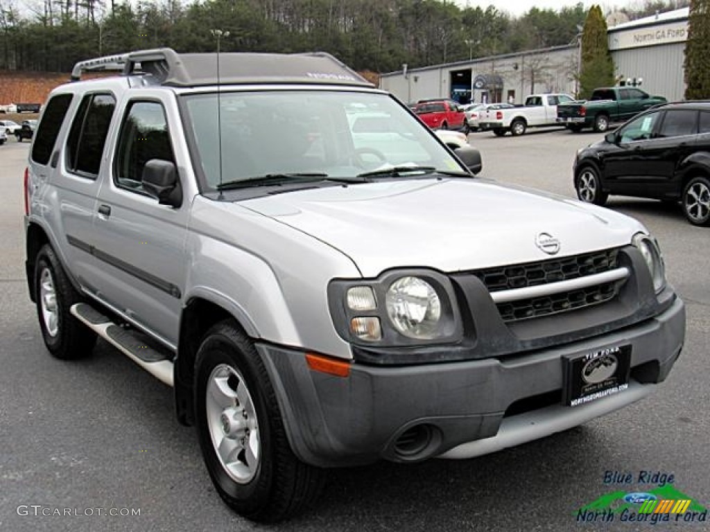 2004 Xterra SE - Silver Lightning Metallic / Gray photo #7