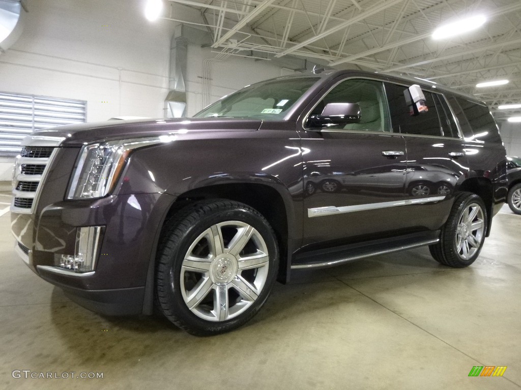 Majestic Plum Metallic 2015 Cadillac Escalade Luxury 4WD Exterior Photo #119130275