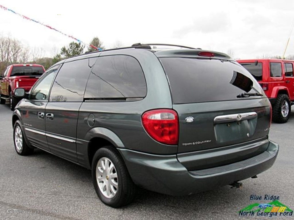 2001 Town & Country LXi - Shale Green Metallic / Sandstone photo #3