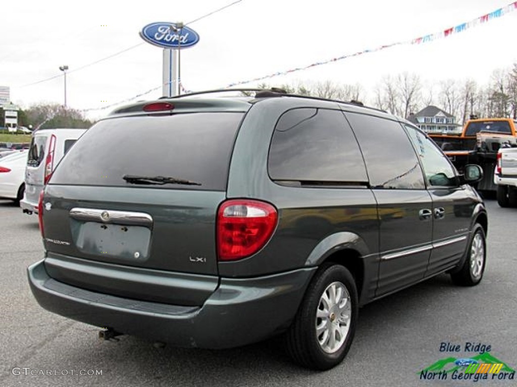 2001 Town & Country LXi - Shale Green Metallic / Sandstone photo #5