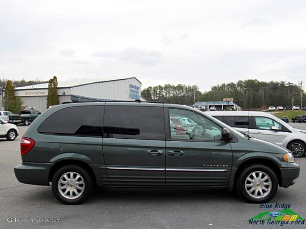 2001 Town & Country LXi - Shale Green Metallic / Sandstone photo #6