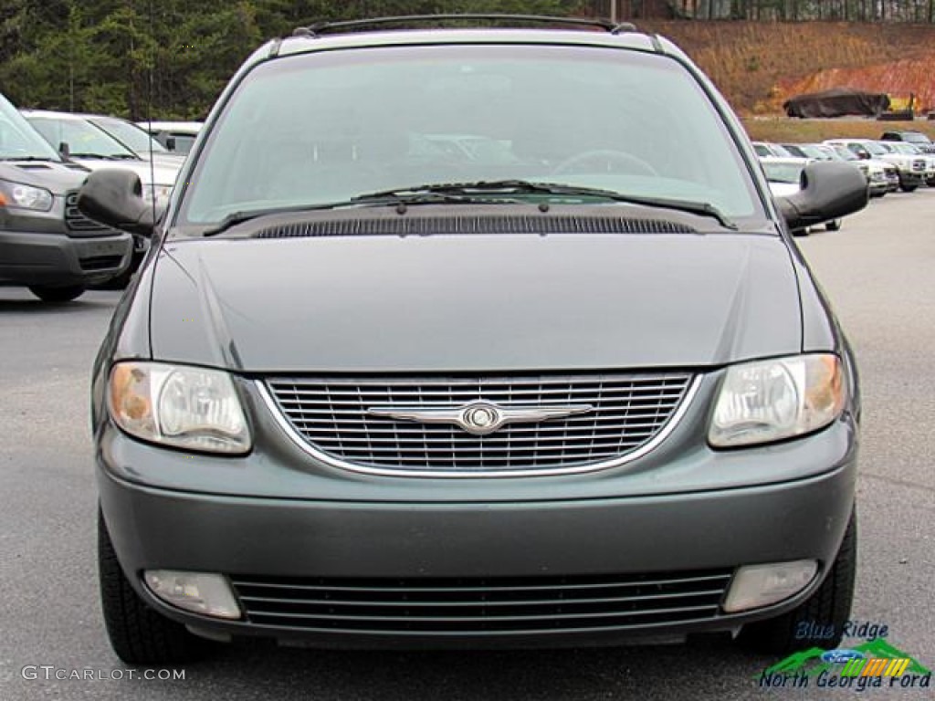 2001 Town & Country LXi - Shale Green Metallic / Sandstone photo #8