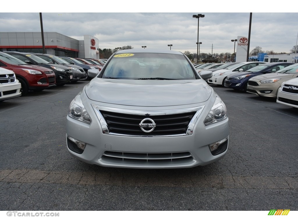 2014 Altima 2.5 S - Brilliant Silver / Charcoal photo #7