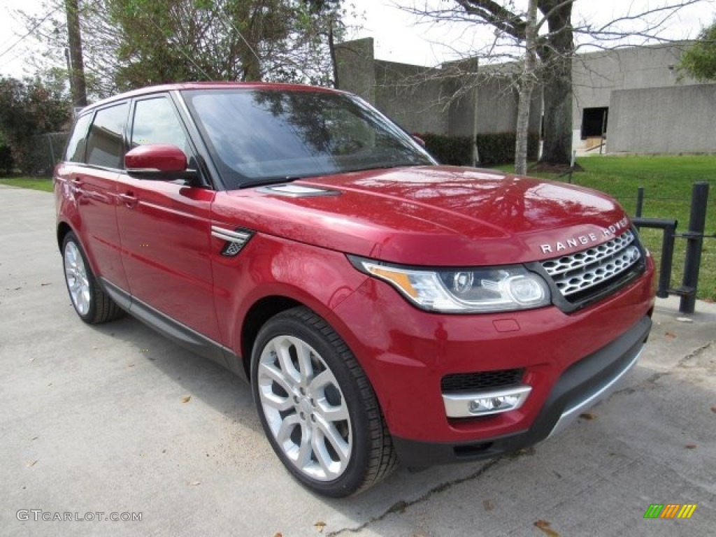 Firenze Red 2017 Land Rover Range Rover Sport HSE Exterior Photo #119133284