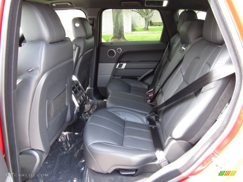 Ebony/Ebony Interior 2017 Land Rover Range Rover Sport HSE Photo #119133302