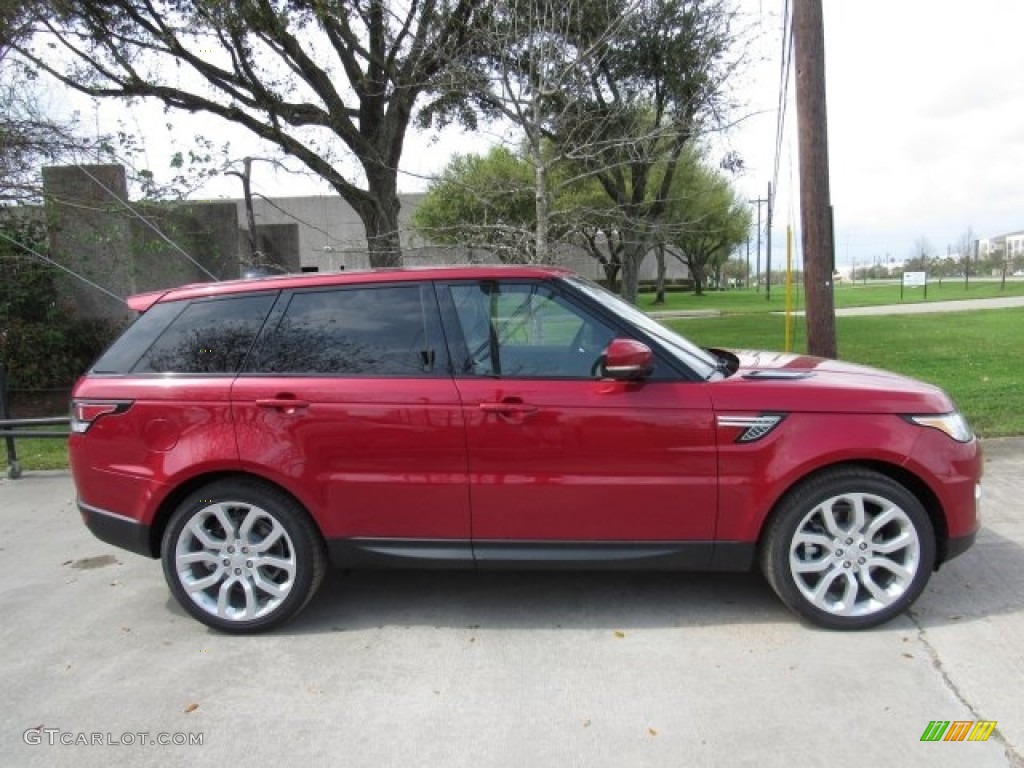 Firenze Red 2017 Land Rover Range Rover Sport HSE Exterior Photo #119133308
