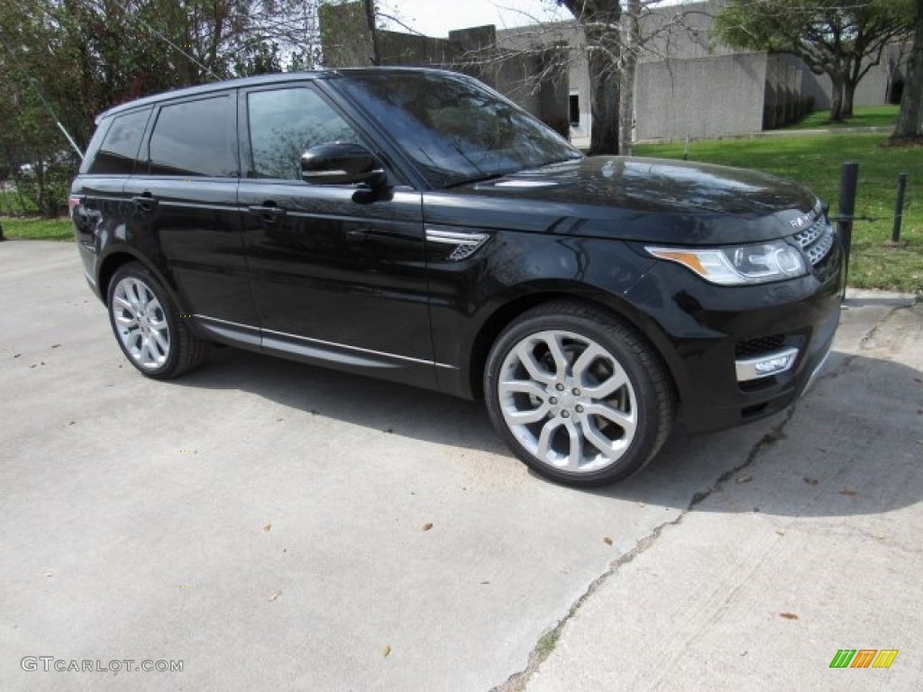 2017 Range Rover Sport HSE - Santorini Black / Ebony/Ebony photo #1