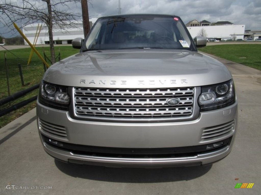 2017 Range Rover Supercharged - Aruba Metallic / Espresso/Almond photo #9