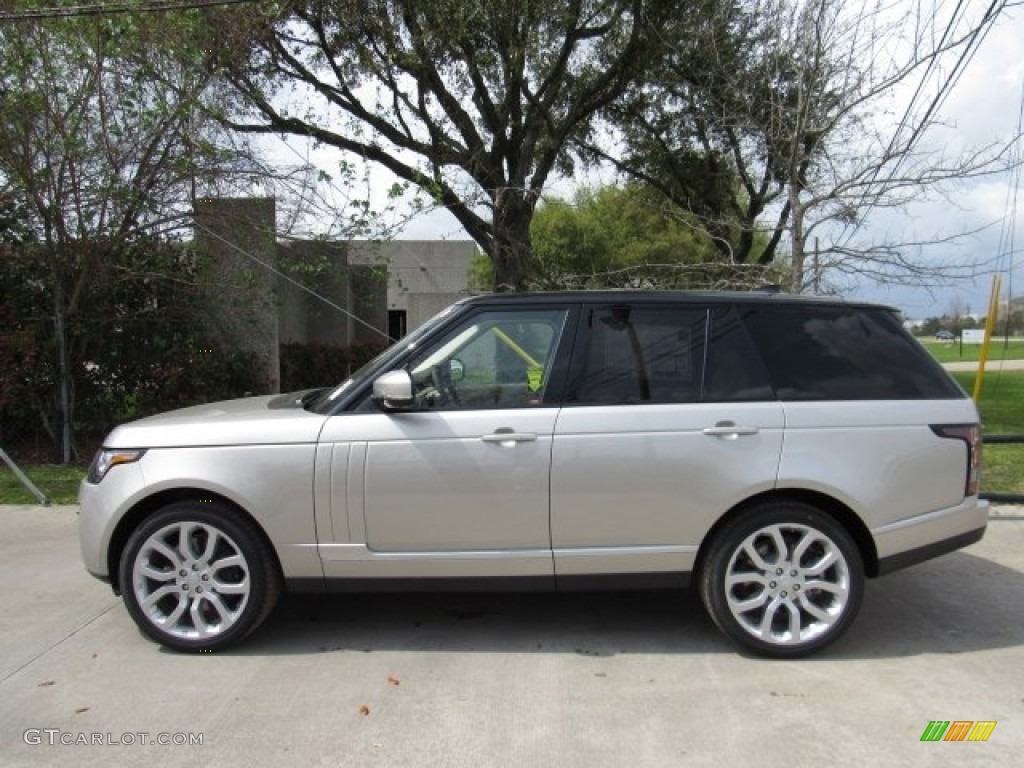 2017 Range Rover Supercharged - Aruba Metallic / Espresso/Almond photo #11