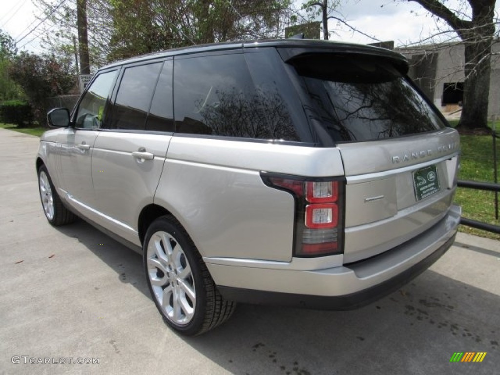 2017 Range Rover Supercharged - Aruba Metallic / Espresso/Almond photo #12