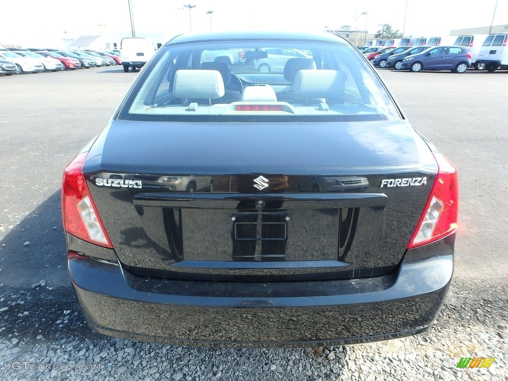 2008 Forenza  - Fantasy Black Metallic / Grey photo #3