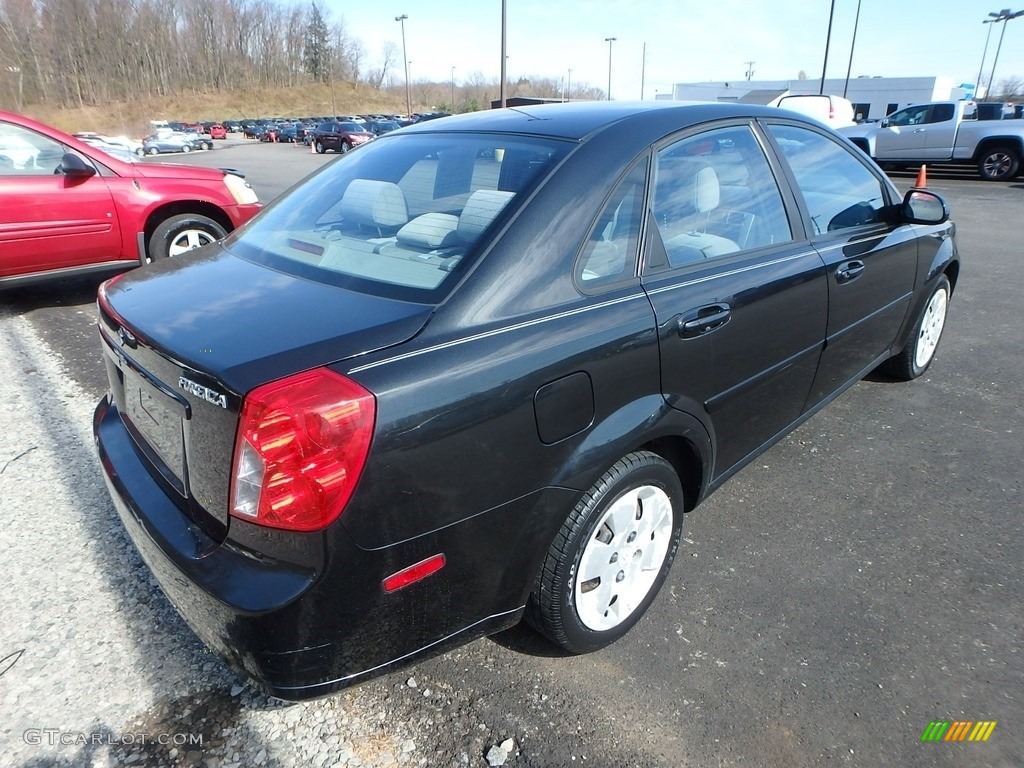 2008 Forenza  - Fantasy Black Metallic / Grey photo #4