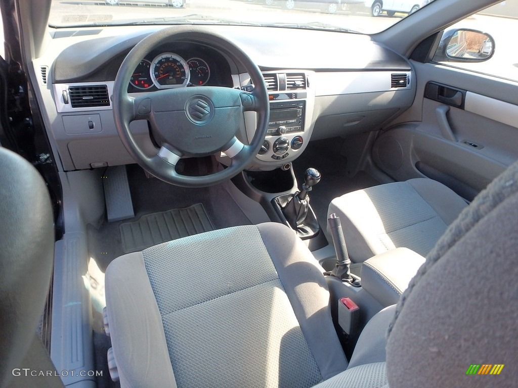 2008 Forenza  - Fantasy Black Metallic / Grey photo #10