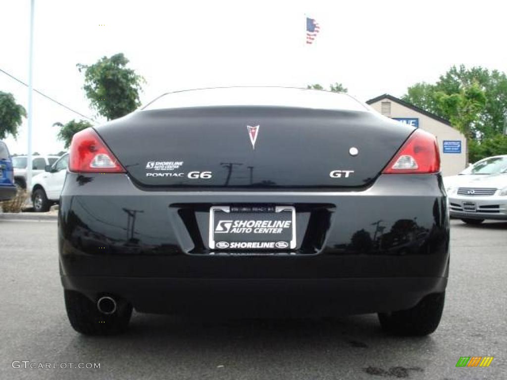 2006 G6 GT Coupe - Black / Ebony photo #4